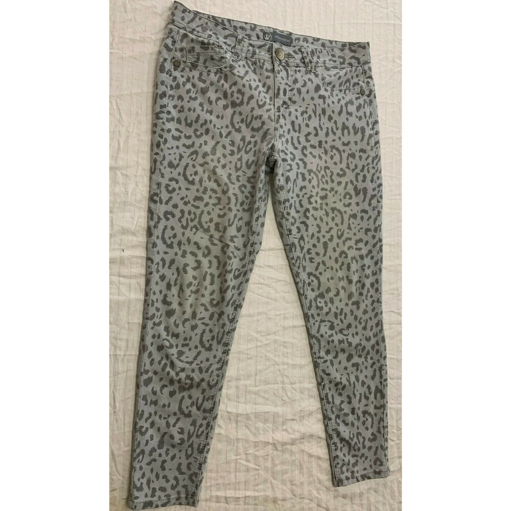WIT WISDOM WOMENS PANTS SKINNY SIZE 12